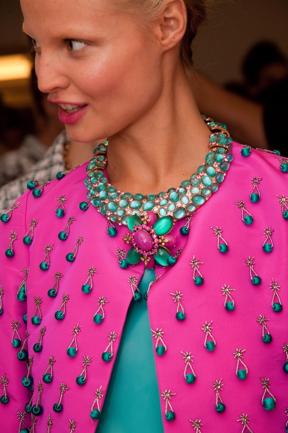 oscar de la renta SS 2013 necklace