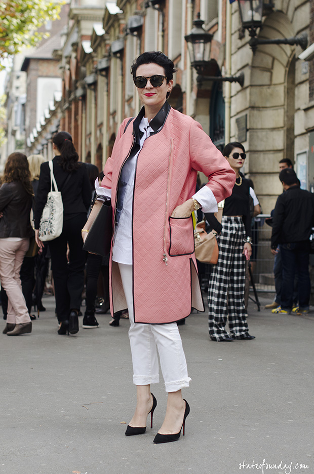 fashion trend coats 2014 Phillip lim Pink Coat