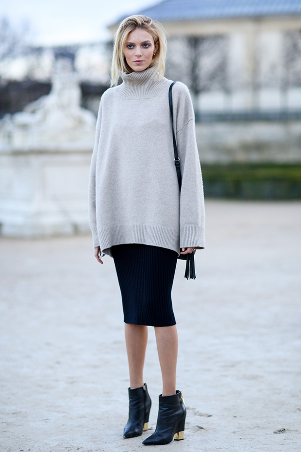 Anja Rubik Oversized Sweater